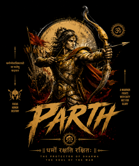 Parth black oversized fit tshirt